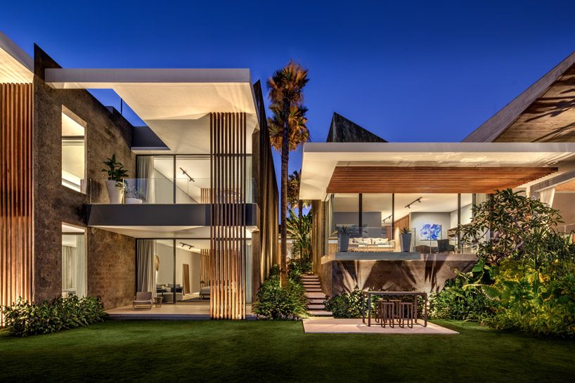 SAOTA blends indoor and outdoor space to form 'uluwatu house' in bali designboom