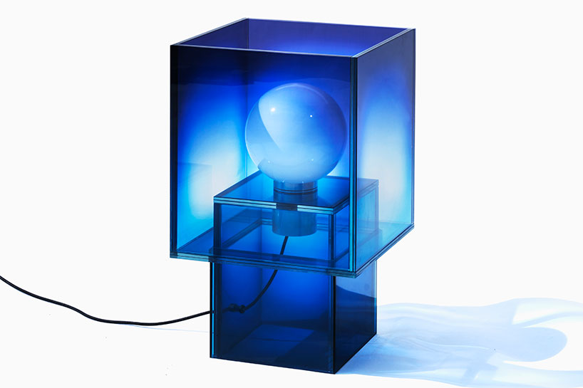 studio BUZAO sculpts blurred, ethereal glass furniture collection for gallery ALL