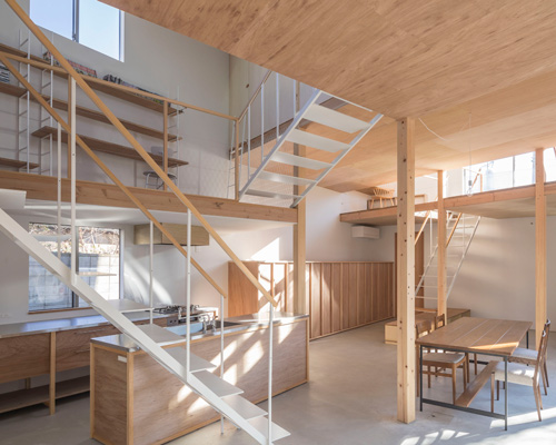 tato architects rebuilds 'house in hakuraku' to bring a family together