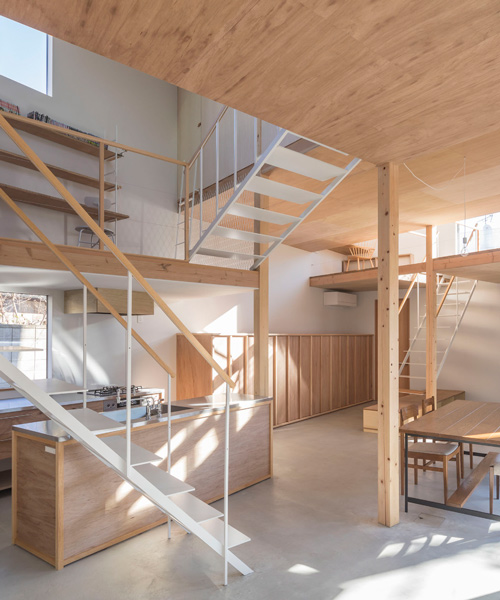 tato architects rebuilds 'house in hakuraku' to bring a family together