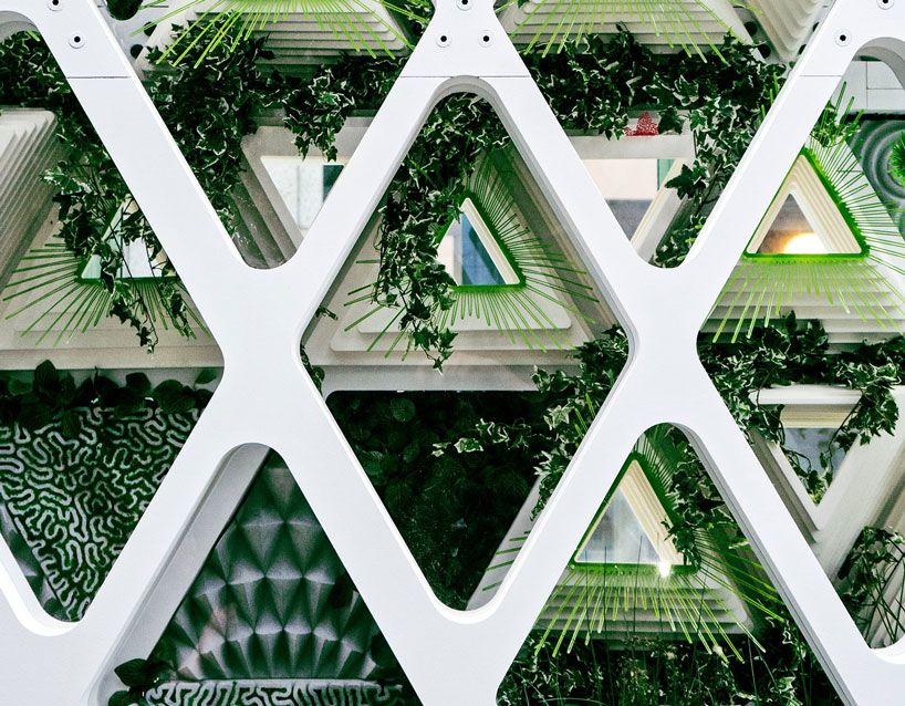 the outside of this office building in new york will be a giant butterfly sanctuary designboom