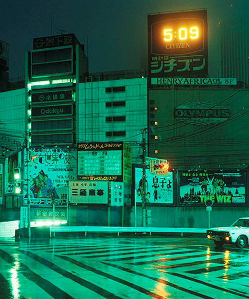 tokyo in the 1970s, a pre-blade runner city, amazing unseen photos by greg girard
