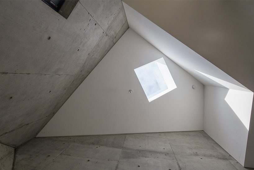 urban agency builds compact residence in dublin on triangular plan