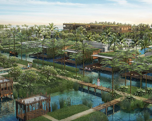 urbnarc designs luxury resort to camouflage into the kerala natural landscape