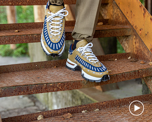 craft your own style with zegna’s fully personalised my claudio sneaker