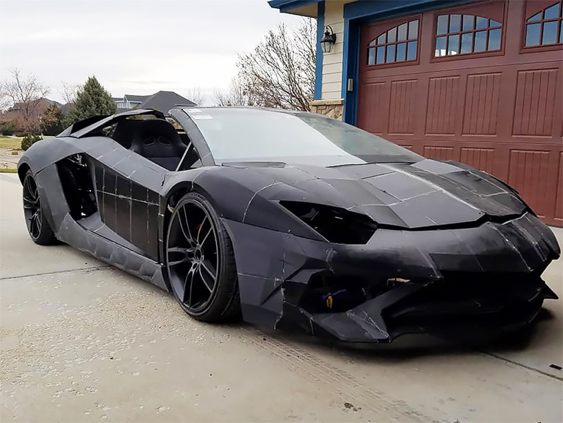 physicist and son are 3D-printing a full-scale lamborghini in their own  backyard