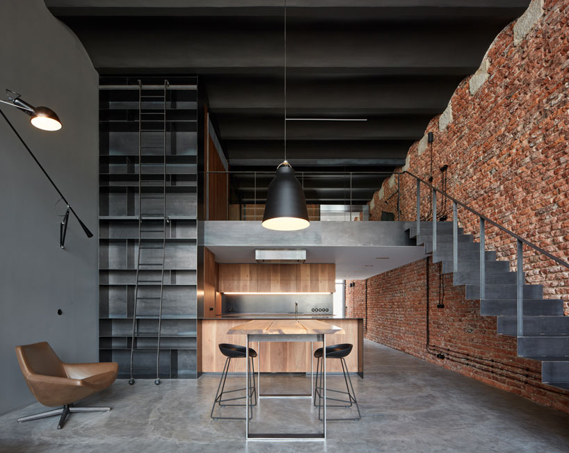 abandoned prague brewery restored into industrial lofts by CMC architects