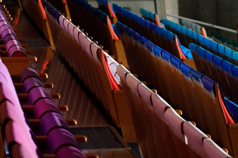 emmanuelle moureaux crafts 1000 different colors for japanese auditorium