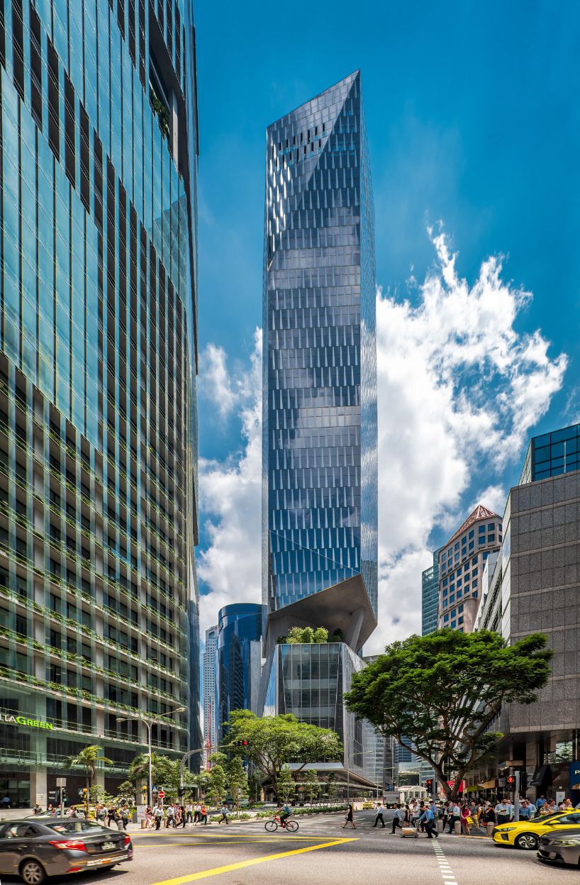 KPF’s robinson tower promotes ‘sustainable urbanism’ in singapore