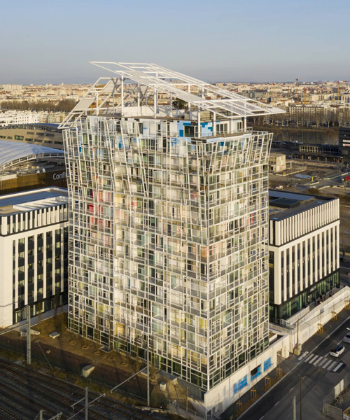 jean nouvel adds to lyon's confluence district with residential building 'ycone'