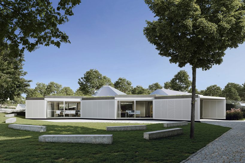 CHYBIK + KRISTOF break ground on research center of modular architecture in czech republic
