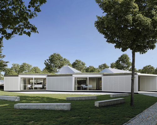 CHYBIK + KRISTOF breaks ground on modular architecture research center in czech republic