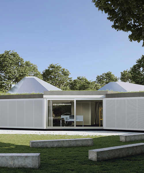 CHYBIK + KRISTOF breaks ground on modular architecture research center in czech republic