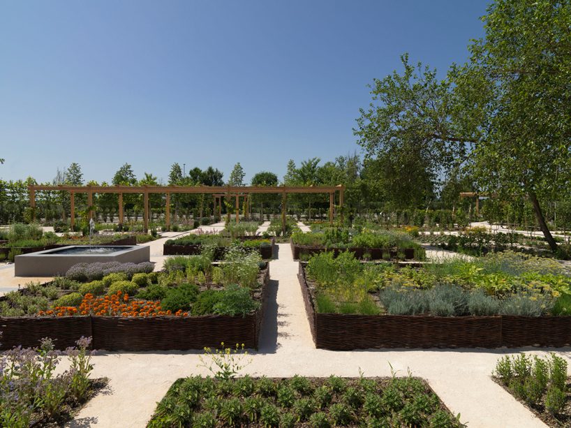 davines unveils scientific garden designed by tommaso del buono for research and wellbeing designboom