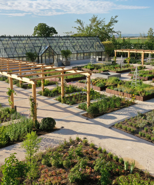 davines unveils scientific garden designed by tommaso del buono for research and wellbeing