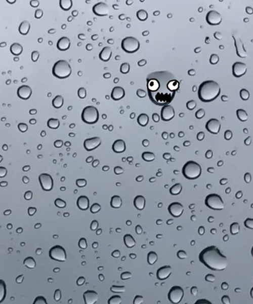feelwelcome's cannibal raindrop video brings back rainy childhood car rides