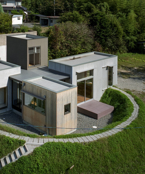 fujiwaramuro architects encircles house inside a greenery ring in japan