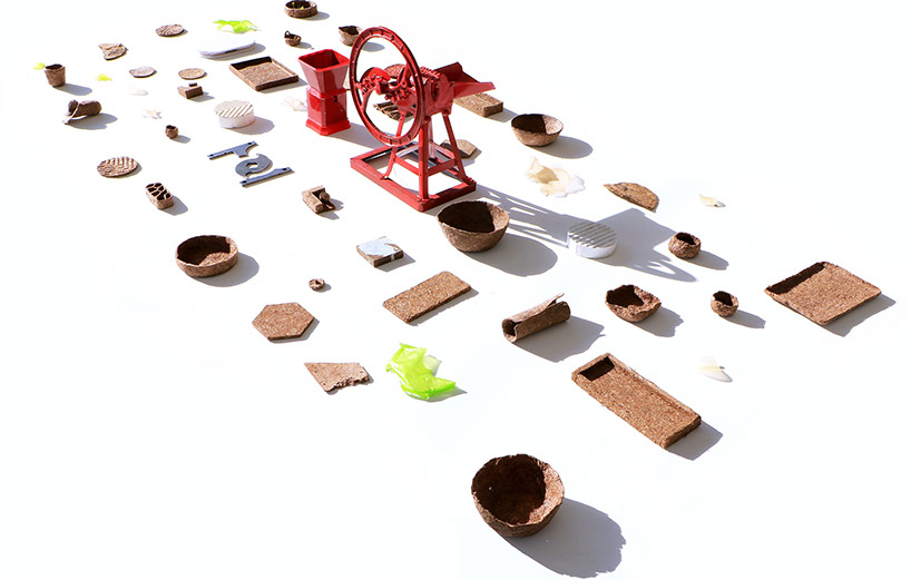 gaurav mk wali transforms pine needles into biodegradable composite material