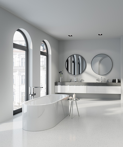 GROHE enables architects to design holistic concepts for bathrooms