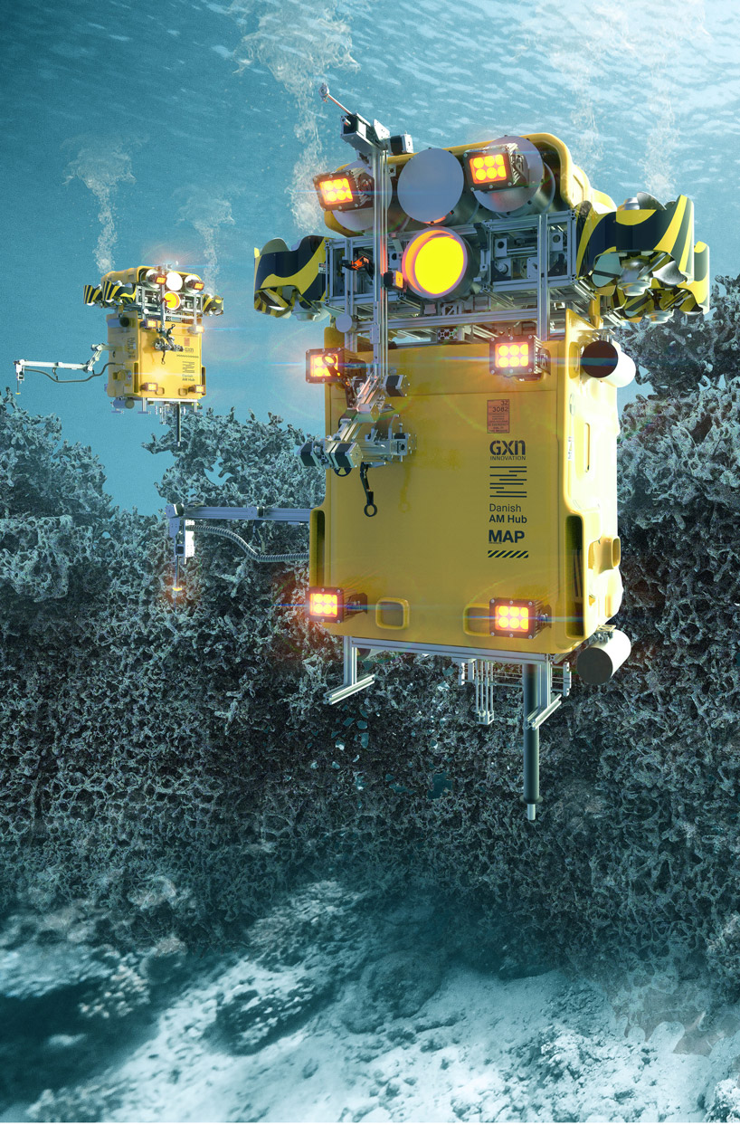GXN proposes underwater 3D printers to repair the cracks in our planet