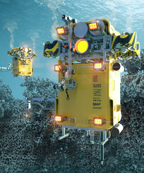 GXN proposes underwater 3D printers to repair the cracks in our planet