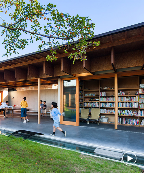 furumori koichi architectural design studio tops japanese house with wooden lattice ceiling