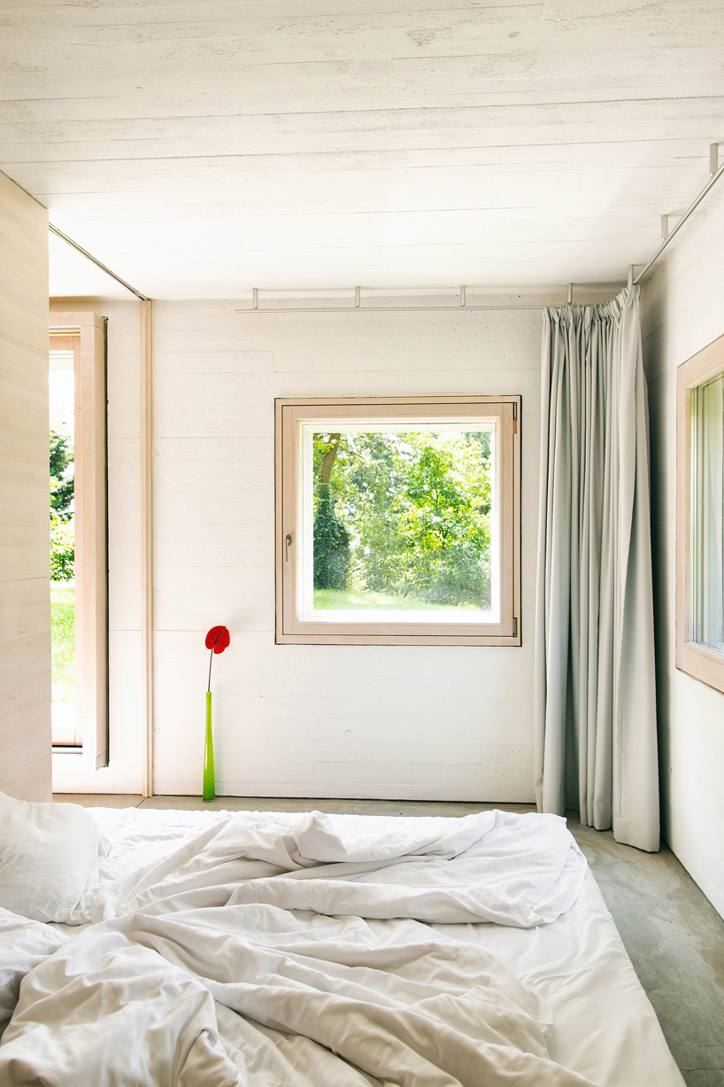 jurek brueggen + kosa architects convert stone to house that adapts to all seasons