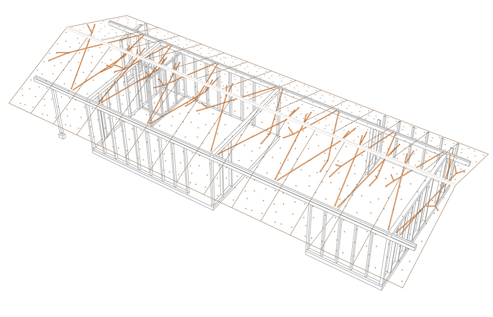 ICADA tops japanese house with roof of numerous knotholes resembling a starry sky