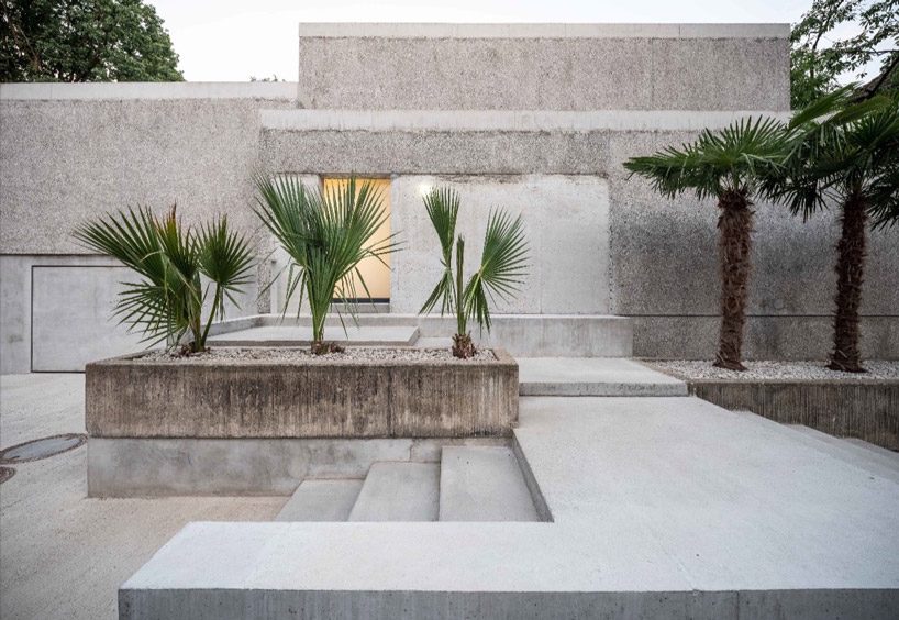 j. mayer h. builds casa.morgana in germany using staggered concrete cubes