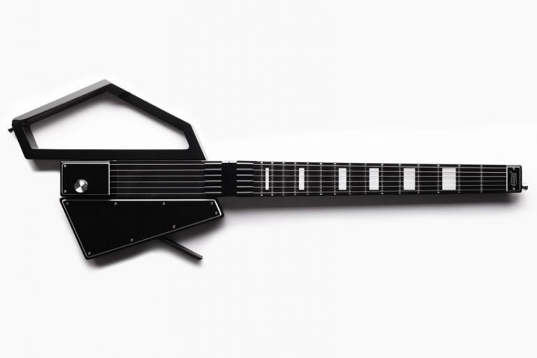 the jammy digital guitar has a modular design that users can take apart