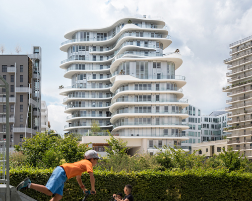 MAD architects' first building in europe 'UNIC' nears completion in paris