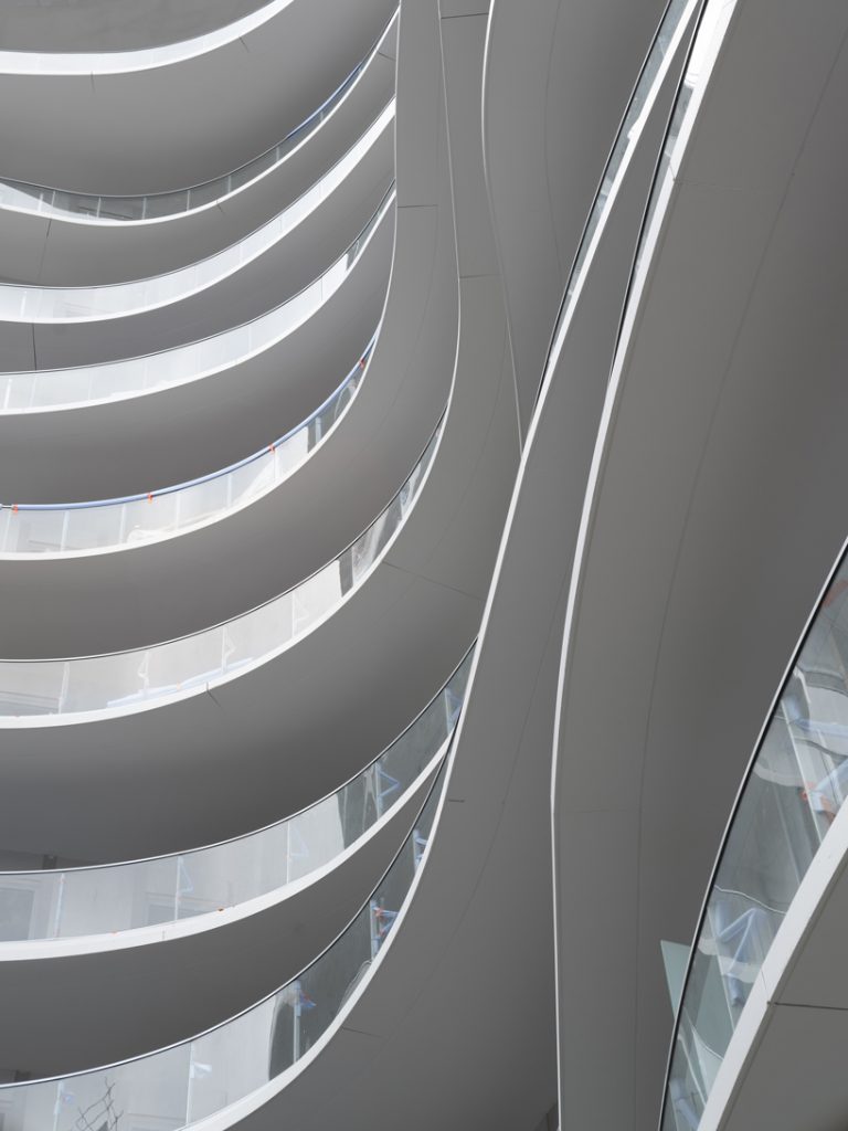 MAD architects' first building in europe 'UNIC' nears completion in paris