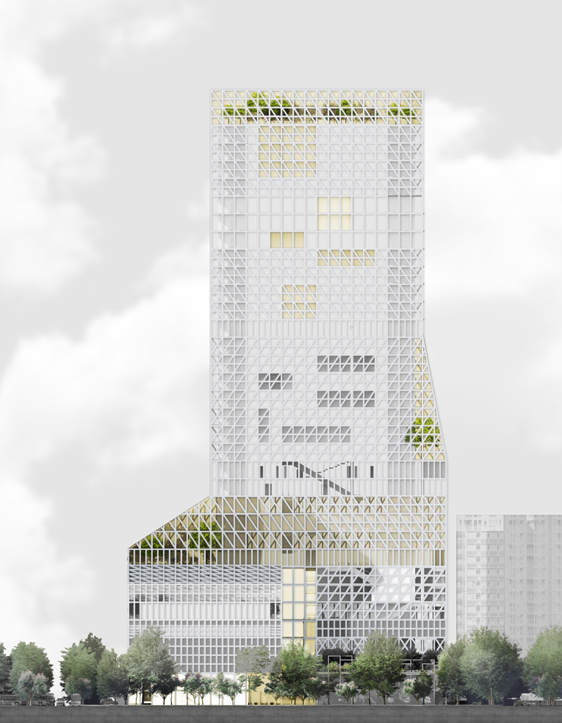 mecanoo win competition to design futian civic culture center in shenzhen designboom