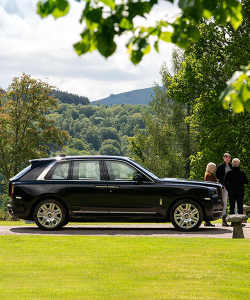 rolls-royce retreat: cullinan in the cairngorms