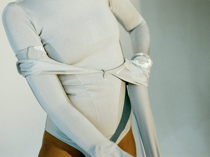 'skin II' is a probiotic clothing concept that is activated by sweat toÂ promote healthy skin designboom