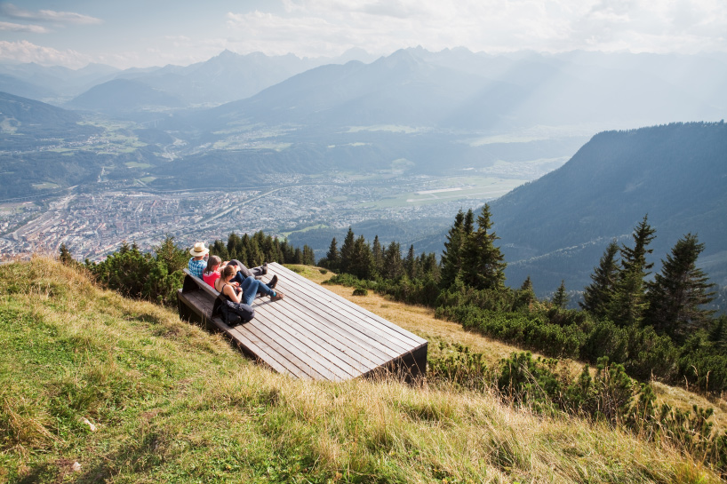 snohetta corten interventions innsbruck