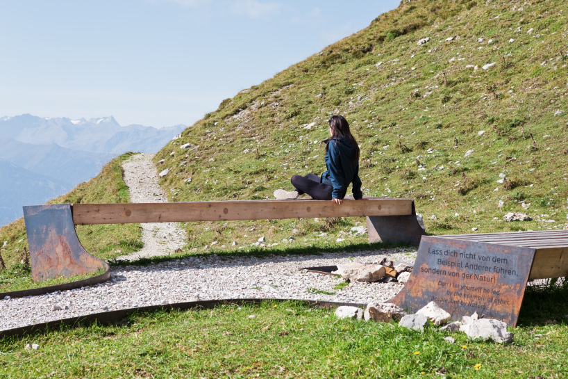 snohetta corten interventions innsbruck