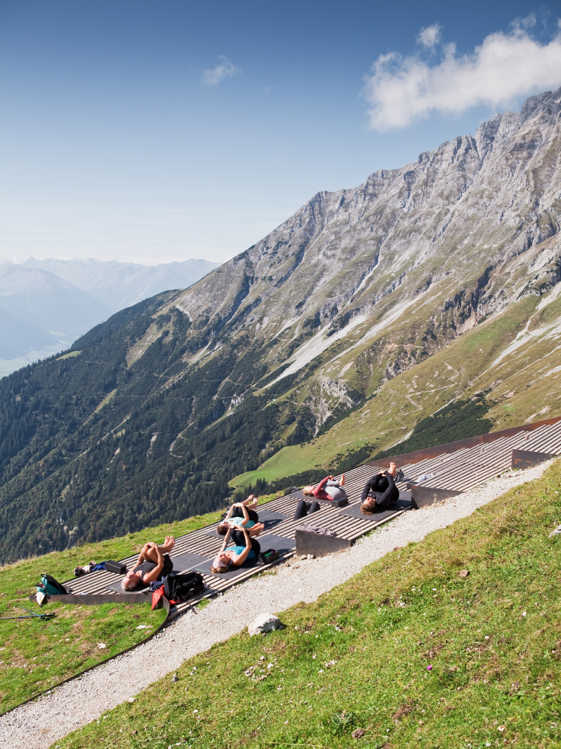 snohetta corten interventions innsbruck