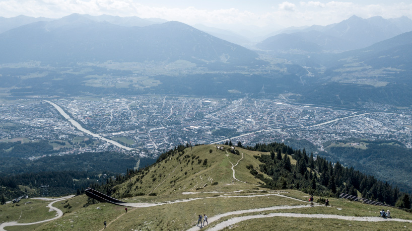snohetta corten interventions innsbruck