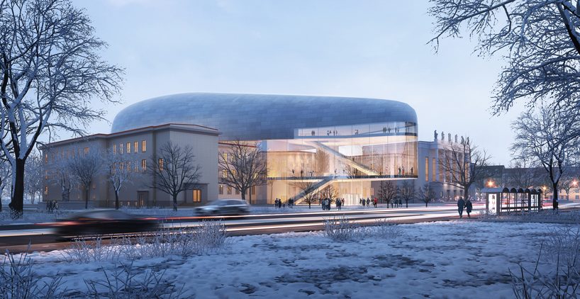 steven holl + architecture acts win competition for ostrava concert hall in czech republic designboom