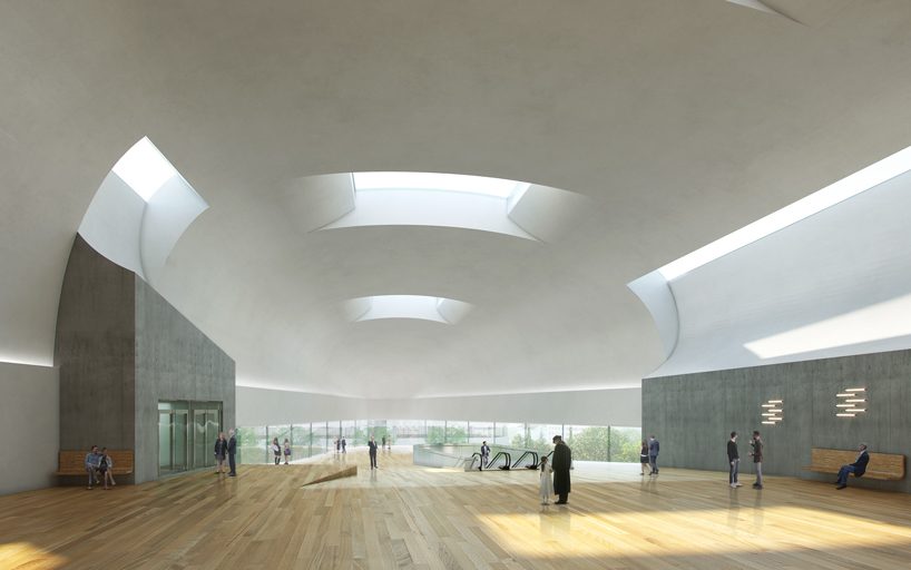 steven holl + architecture acts win competition for ostrava concert hall in czech republic designboom