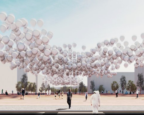 solarCLOUD by superspace imagines balloons to harvest energy from the sun in abu dhabi 