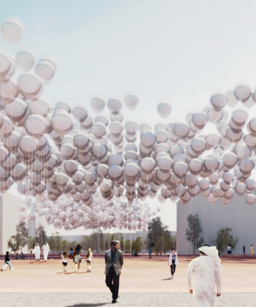 solarCLOUD by superspace imagines balloons to harvest energy from the sun in abu dhabi 