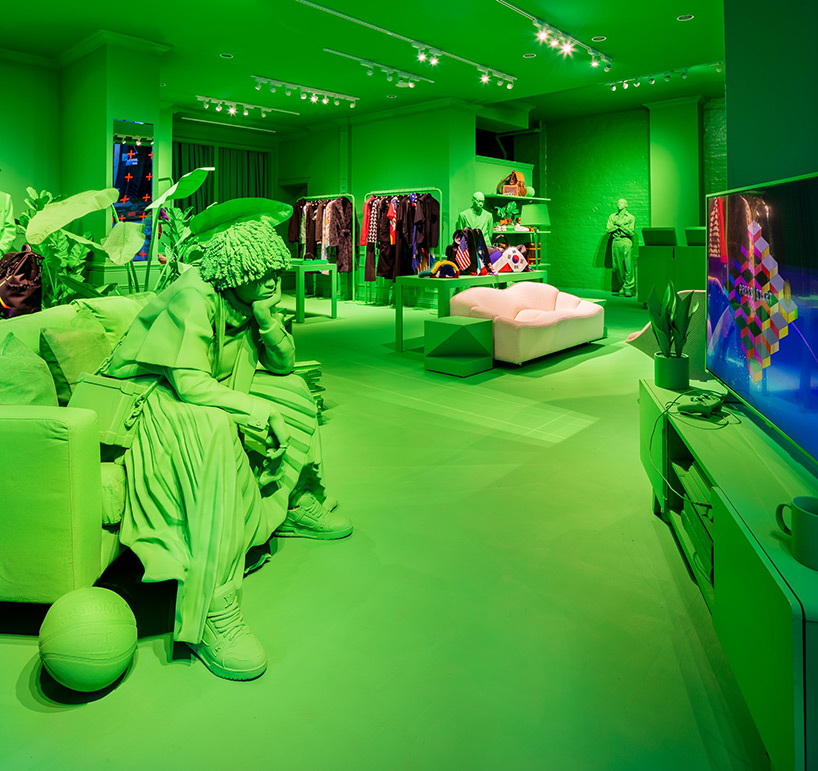 Neon Green Louis Vuitton In New York City