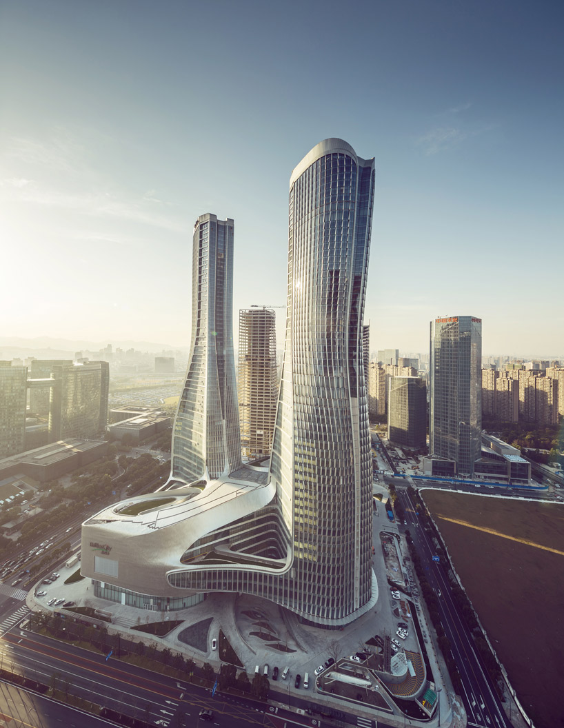 Unstudios Raffles City Hosts New Conrad Hangzhou Luxury Hotel - 