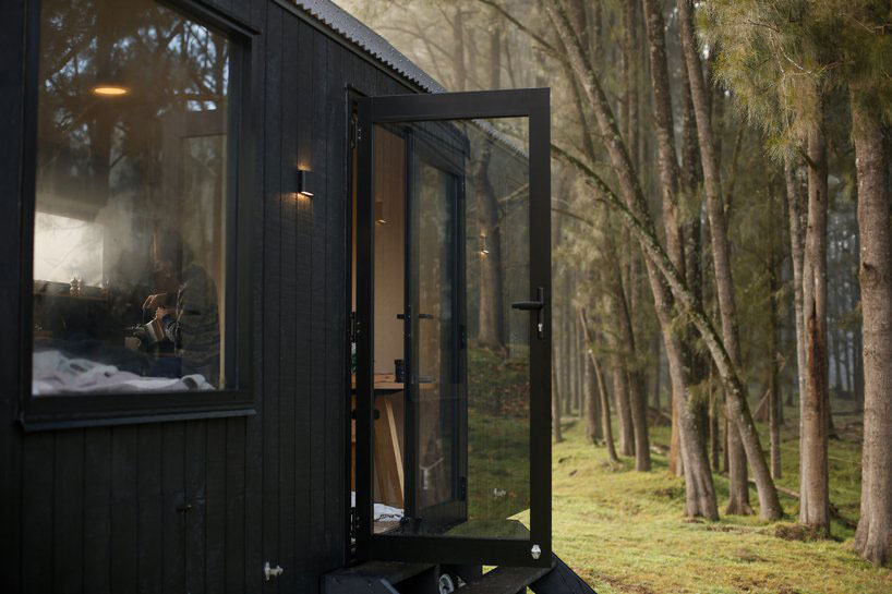 fresh prince designs tiny off-grid cabin for sustainable summer getaways