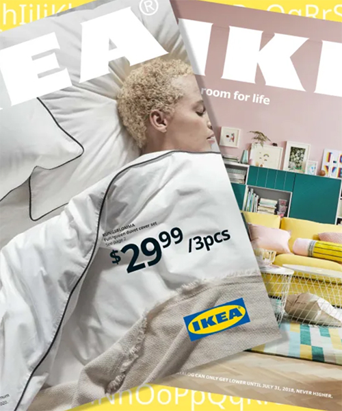 IKEA trades typeface for globally recognized noto by google and monotype