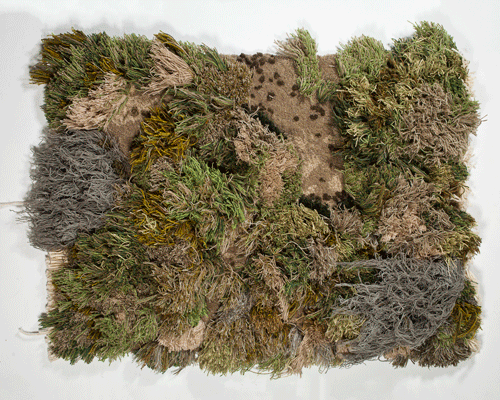 alexandra kehayoglou's hand tufted wool rugs are portable pieces of landscape
