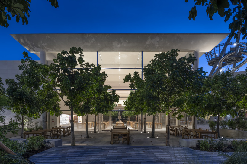 foster + partners completes miami's latest apple store