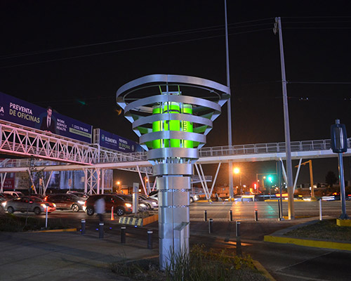 BioUrban robotic tree fights pollution by performing the work of 368 real trees